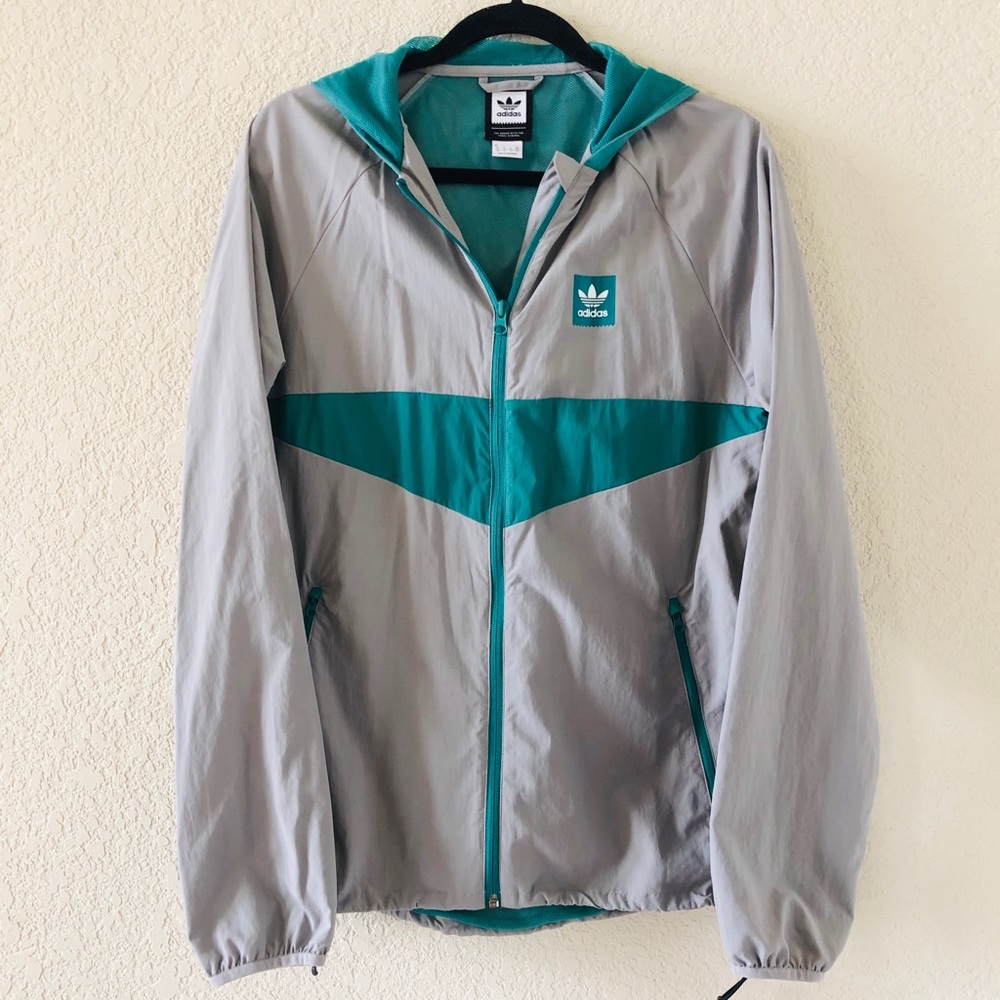 Adidas retro windbreaker unisex jacket